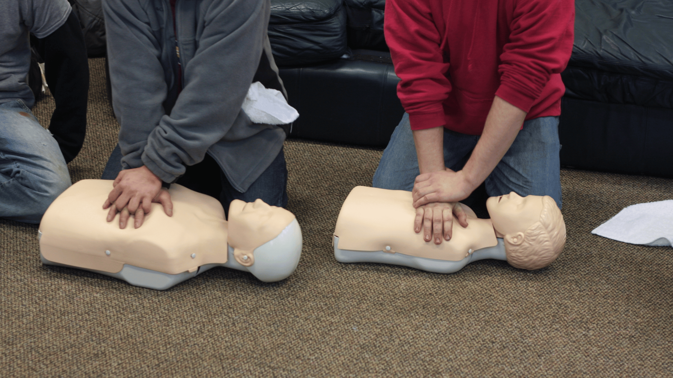 First Aid CPR Training in the workplace